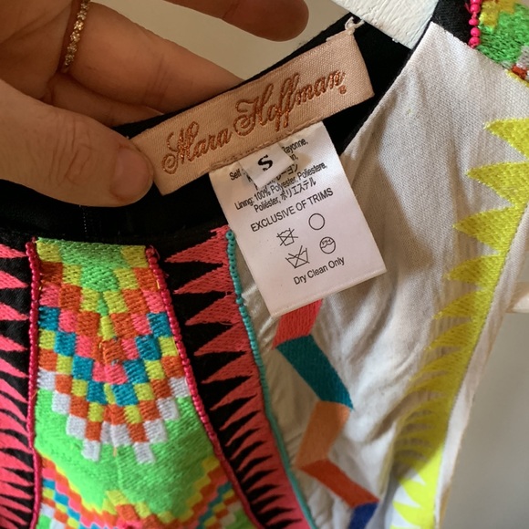 Mara Hoffman Evil Eye Embroidered Maxi Size Small - Picture 8 of 9